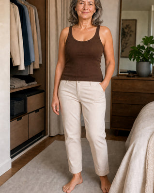 The Cotton Cami with Built-In Bra
