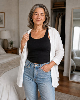 The Cotton Cami with Built-In Bra