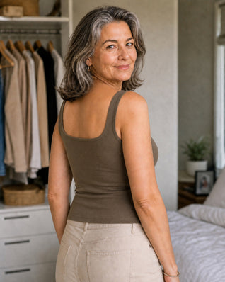 The Cotton Cami with Built-In Bra