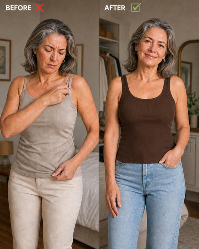 The Cotton Cami with Built-In Bra
